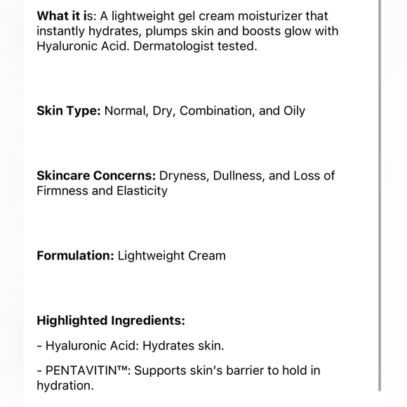 💦 DR.JART+ Vital Hydra Solution™ Hydro Plump Water Cream - Picture 5 of 8